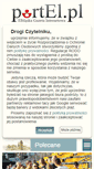 Mobile Screenshot of portel.pl