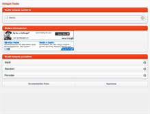 Tablet Screenshot of hotspot.portel.de